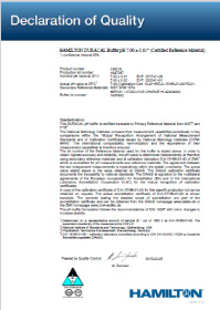 OQ中參比儀表和溶液都經過校準